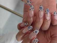 グレイス(GRACE)/レオパードフレンチネイル