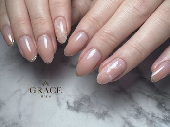 グレース ネイルズ(GRACE nails)/大理石ネイル