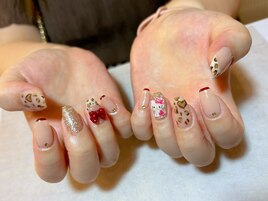 キティちゃんネイル