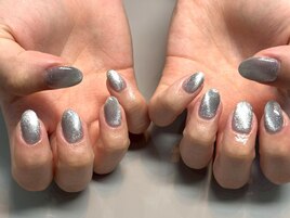 ワンカラー/マグネットネイル