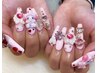 スカルプに3dつけ放題18500yen★ （Acryl nails & 3D）