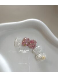 ローズ+レースデザイン