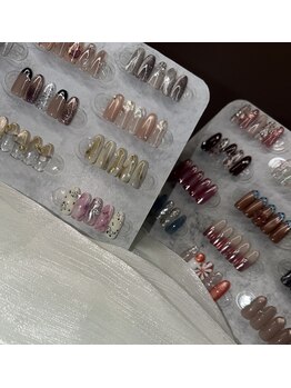 ブリスネイル(Bliss Nail)の写真/豊富なサンプルからお好きなデザインをお選び頂けます♪1人1人のお爪の形や長さに合わせてご提案◎