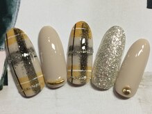 ネイルサロン リリオ(Nail Salon Ririo)/チェック柄ネイル