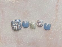 ルチア ネイルアンドアイラッシュ 元今泉店(Lucia)/フット定額　オフ込￥9100