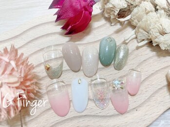 ジーフィンガー 大井町店(G Finger)の写真/お客様の理想の指先を叶える、楽しみたいArtやデザイン多数☆2回目以降もお得な割引あり♪