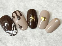 ビービーネイル(BB)/バレンタインnail