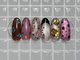 ホロ/フレンチ/フラワー/マグ