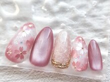 ネイルサロン アジュール(nail salon Azur)の雰囲気（春♪桜ネイル☆　定額￥６５００）