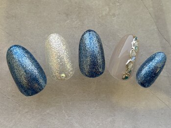 シエルネイルスタジオ 新宮店(Ciel nail studio)/【定額★上品シンプル】No.4