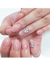 アイラッシュアンドネイル専門店 クラル(CURAR)/ワンカラーネイル￥7980