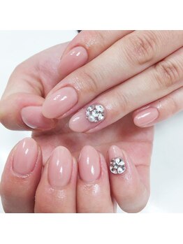 アイラッシュアンドネイル専門店 クラル(CURAR)/ワンカラーネイル¥7980