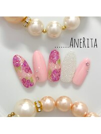 あじさいネイル☆2