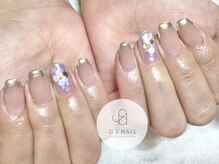 ジーエスネイル(GS NAIL)/オーロラフレンチ