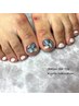 全員【FOOT】ケア込☆親指２本アート8400円→6900円
