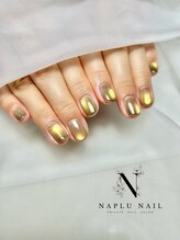 ナプラネイル(Naplu nail)/シンプル　マグネットワンカラー