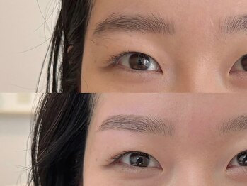 アオ 渋谷(ao.)/顔タイプ付き美眉毛スタイリング