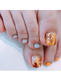 フットも秋仕様