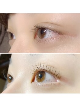 ネイルアンドアイラッシュ アリア(Alia)/横から見ても美しいまつげに＊