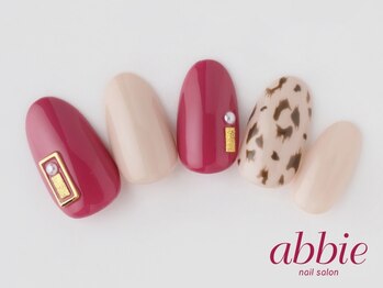 ネイルサロンアビー 北千住店(abbie)/レオパードネイル¥9482