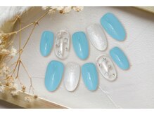 ファストネイル 京都烏丸店(FAST NAIL)/クリアネイル 5,500円 【11919】