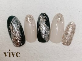 ミラーニュアンスネイル☆