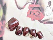 ネイルサロン&スクール ジーナ(GINA)/大人カラー×シルバー