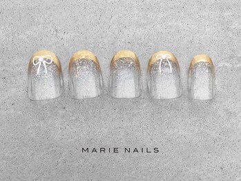マリーネイルズ 表参道店(MARIE NAILS)/定額¥8,800 スモーキー 0227a