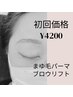 ご新規様初回特別価格☆眉毛パーマブロウリフト　