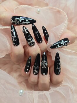 ベリッシモォセンスアーレ/黒×シルバー