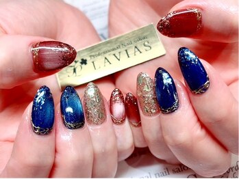 プロフェッショナル ネイルサロン ラヴィアス(LAVIAS)の写真/ハンドもフットも付替オフ全員無料◎お得なシステム・わかりやすい料金設定でリピ-タ-続出の人気salon!