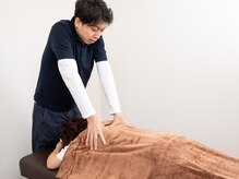肩まわりの施術はおまかせください！
