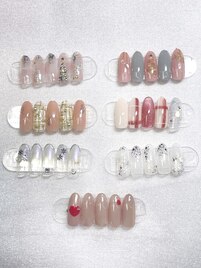 2025 冬のデザインネイル