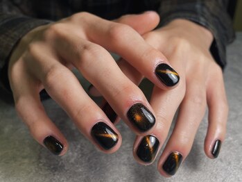 オムネイル 渋谷(HOMME NAIL)/マグネットネイル ¥6.600