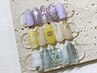 人気No3 【ジェルネイル】定額プレミアム(上品ネイル)パラジェル変更¥550