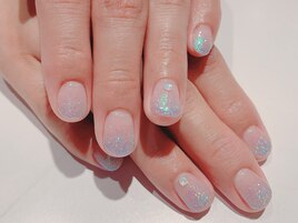 ラメグラデーション