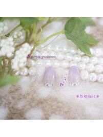 １０月たゆnail祭りデザイン