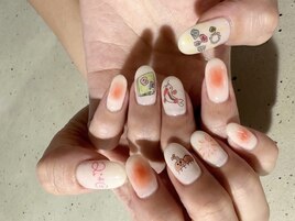 落書きネイル