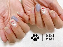 キキネイル たまプラーザ店(kikinail)/クリスマスコース/サンタネイル