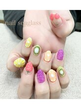 ネイル シーグラス(nail seaglass)/