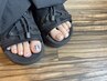 フットネイルニュアンスデザイン～フットバス付き～