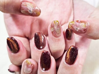 エルディケイ(LDK)/ポインセチア ネイル クリスマス