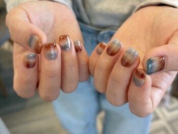 GLUCK宇都宮錦【パラジェル/ピールオフ/フィルイン】【3/1 ~(予定)】の写真/お仕事上爪を伸ばせない方もお任せください!デザインが決まらなくても、あなたに合わせたネイルをご提案