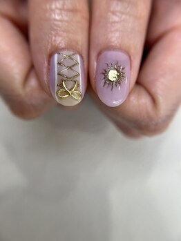 リジョイスネイル(REJOICE)/ayuri〈手描き〉