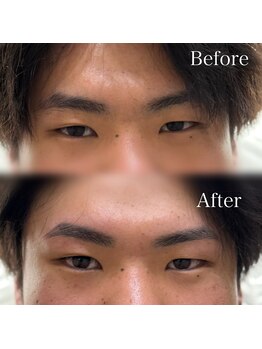神戸のまゆげ屋さん 摂津本山 岡本店/【メンズ眉】眉毛WAX+間引き