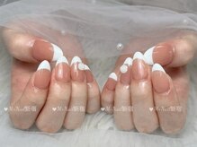 エムプラスネイル 新宿(M+Nail)/王道フレンチ