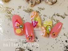 ネイルサロン ウィスパ(WisPa)の雰囲気（手描きデザインが得意です♪）