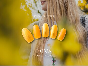 ネイルサロンディーバ 塚口店(Diva)/One color plus(ミラーネイル)