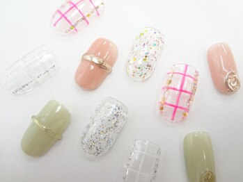 ネイルサロン クイール 小山店(NAIL SALON QUILL)/ぷっくりネイル☆