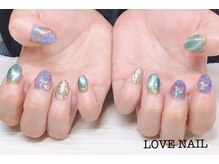 ラブネイル(LOVE NAIL)/ニュアンスネイル